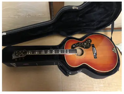 $3108 • Buy Karl Hofner 496 Jumbo Vintage Flame Back Sunburst Acoustic Guitar 18952 & Case