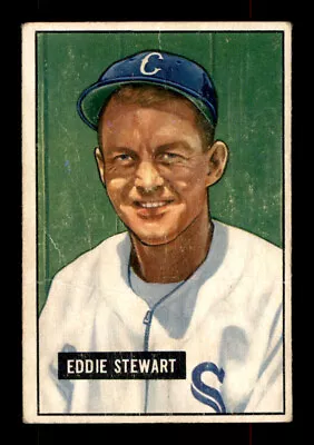 1951 Bowman #159 Bud Stewart VG • $4.46