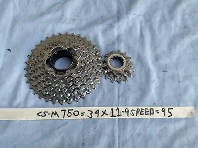 Shimano Xt Cs M750 9 Speed Cassette 11/34 Tooth In Great Condition • $30