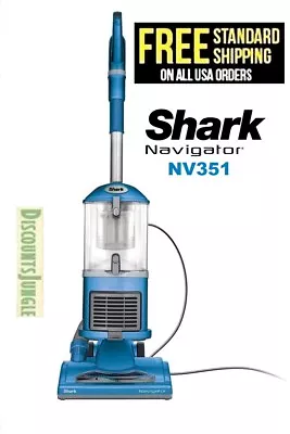$109.95 • Buy Shark NV351 Navigator Lift-Away Upright Vacuum Healthy Home Edition Blue