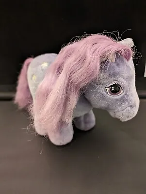 ~*vintage My Little Pony (1984) G1 Blossom Plush Purple Softies By Hasbro*~ • £22.50