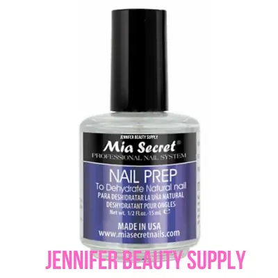 Mia Secret Nail Prep  Dehydrate Natural Nail 0.5 Oz | 15ml  #np-30 | Jbs • $9.49