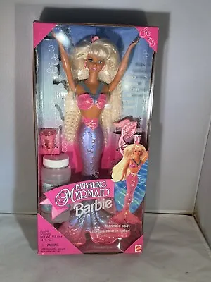 Vintage 90’s Bubbling Mermaid Barbie Color Changing! 16131 Mattel 1996 NRFB • $45