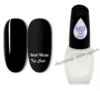 SANTEE MATTE Finish Top Coat - Matte Top Coat Nail Polish Matte Finish Manicure • $5.29