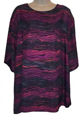 Maggie Barnes Multicolor Blouse Top Shell Size 26W • $18.99