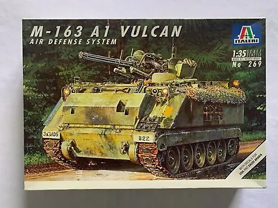 Italeri M-163 A1 Vulcan Air Defense System #269 1/35 Scale Model + Accessories • $25