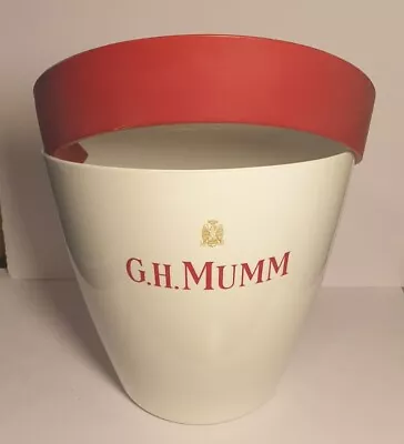 G.H. MUMM French Champagne Magnum Ice Bucket By Designer Patrick Jouin ID Paris • £23.55