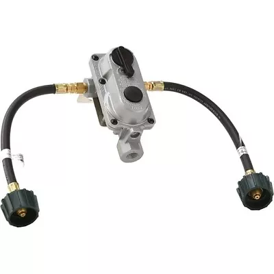 2-Stage Auto Changeover Propane Gas RV Regulator Kit With 2 12  Pigtails • $33.40