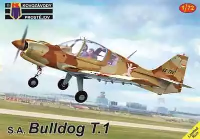 1/72  Pirmary Trainer : S.A. Bulldog T.1    [RAF + 2 Civils ] #0399 :  KP MODEL • $24.95