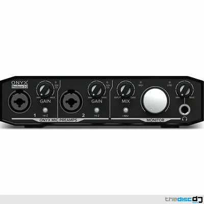 Mackie Onyx Producer 2.2 USB Audio MIDI Interface 24bit Soundcard • £150