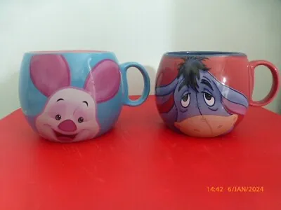 2 Disney Mugs - Piglet & Eeyore • £8.99