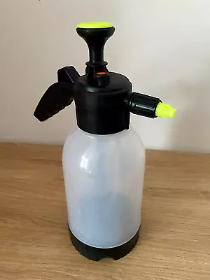 Heavy Duty 2L Portable Handheld Pump Pressure Spray Bottle Water Garden Chemical • £9