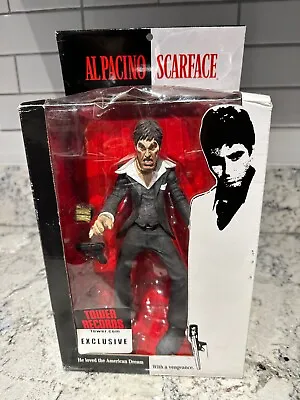 SCARFACE 2004 The Enforcer 10  Figure MEZCO TOYZ Al Pacino Tony Montana IOB • $34