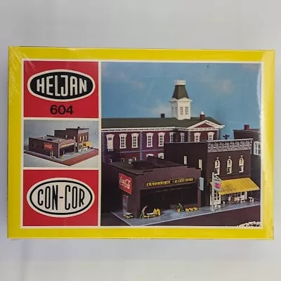 Heljan Con-Cor N Scale Woolworth And Ice Cream Shop Model Kit #604 • $36.80