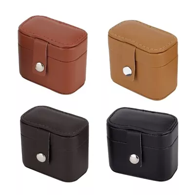 Small Jewelry Box For Women Girls PU Leather Travel Jewelry Organizer Rings Case • $12.14