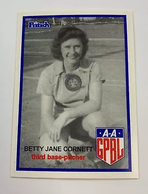 Fritsch AAGPBL Baseball Singles: #45 Betty Cornett • $4