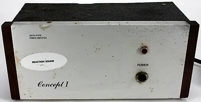 Vintage Audimation Corp Cpa-1 Concept I Solid State Power Amplifier • $200