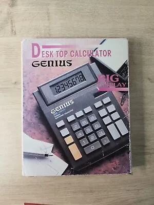 £4.99 • Buy Genius Big Display Jumbo Calculator - Office Essentials |