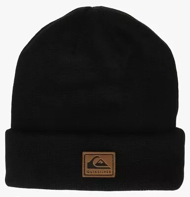 Quiksilver Mens Performer 2 Beanie Black One Size • $13.95