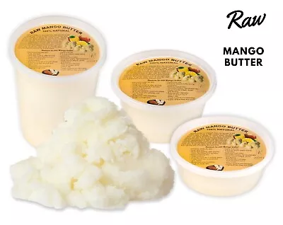 Mango Butter 100% Pure Raw Body Butter Organic Face Body Hair Premium Quality • $10.95