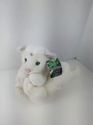 Siegfried And Roy White Tiger Cubs Plush Stuffed Animal HTF Realistic Green Eyes • $29.99