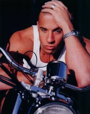 Vin Diesel 8x10 Autographed Signed Photo COA Included • $58.27