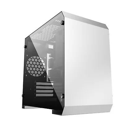 £47.95 • Buy Tempered Glass Pc Gaming  Case Micro Atx Cube Usb C - Ionz Kz17 