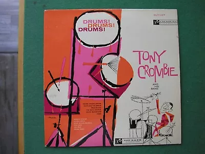 £7.99 • Buy Tony Crombie:     Drums! Drums! Drums!     Buy/027     Con Ex
