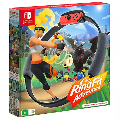 RingFit Adventure For Nintendo Switch Game Accessories Bundle New Never Used AU • $79.99