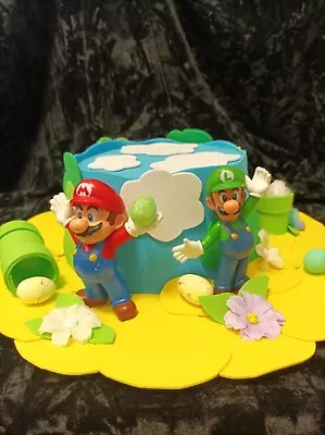 Handmade Easter Bonnet Hat Super Mario. • £25
