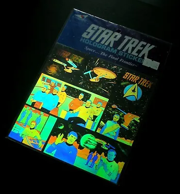 $5.99 • Buy #1991 Star Trek: Prismatic Color Hologram Foil Sticker Set  (factory Sealed)