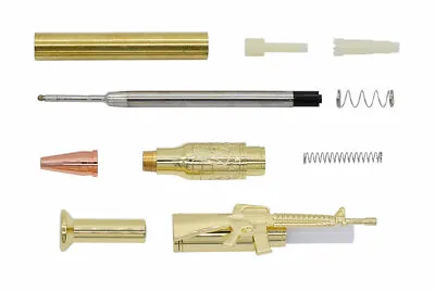 Eagle Click Pen Kits Bollpoint Pen Kit DIY Woodturning Kits Pen Making BPCL371 • $9.80