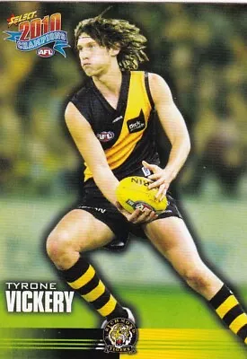 $2.15 • Buy AFL 2010 Select Richmond Tigers - Tyrone Vickery Card No.146