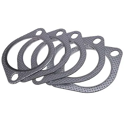 10PCS 2-Bolt 3 High Temp Exhaust Gasket Flange Gasket Turbo Manifold Header Down • $15.99