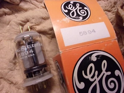 $10 • Buy One GE 5894 Industrial / Ham Radio Electronic Transmitter Vacuum Tube NIB