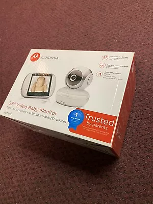 Motorola MBP33XL 3.5  Video Baby Monitor With Digital Zoom Two-Way Audio And... • $32.99