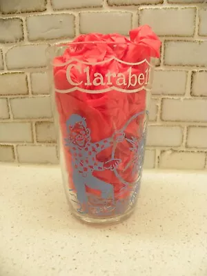 CLARABELL TRIES TIGER TRICK Vintage Welch’s Howdy Doody Jelly Jar Glass KAGRAN • $14.99