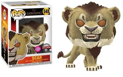 £7.95 • Buy Funko Pop! Disney The Lion King Scar (Flocked) #548 - Brand New