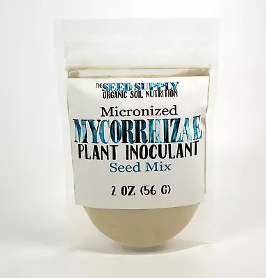 2 Oz Seed Mix Mycorrhizae - Endo/Ecto Mycorrhizal Fungi Plant Inoculate • $15.49