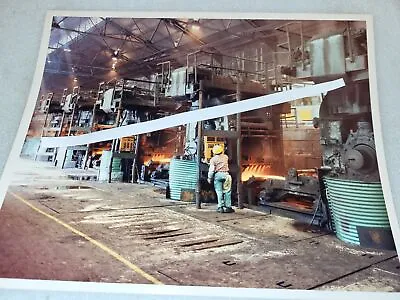 Vintage Acme Interlake Steel Mill Plant View Industrial Photo 8X10 #46 • $7.99