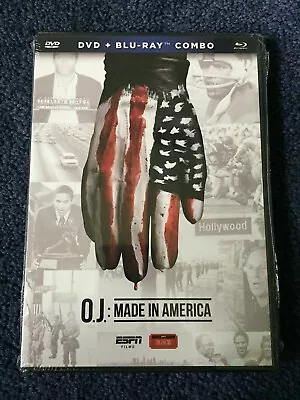 O.J.: Made In America DVD + Bluray Combo 2016 ESPN Films BRAND NEW • $12.98