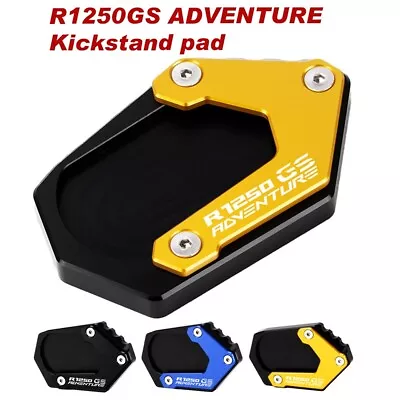 $19.89 • Buy Side Stand Plate Kickstand Enlarge Pad For BMW R1250GS Adventure 2019-2022 2023
