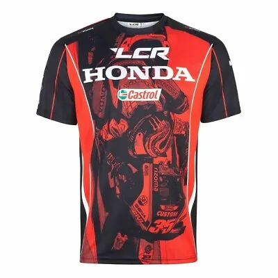 LCR Castrol Honda HRC MotoGP Racing Official Team T Shirt All Over Print Kids 9/ • £7.95