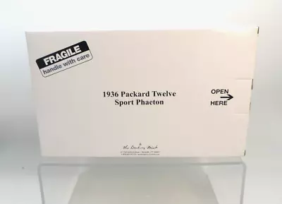 Danbury Mint 1936 Packard Twelve Sport Phaeton Diecast Model / Open Box • $49.99