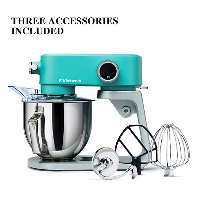 Kitchenin All-Metal Electric Tilt Head Stand Mixer 5.3Qt Kitchen 8 Speed  Timer • $109.99