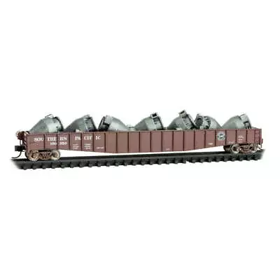 Micro-Trains MTL N Southern Pacific 65’ Mill Gondola W/ Load 107 00 080 • $27.16