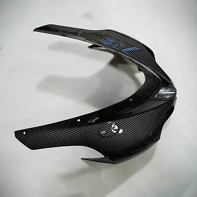 Carbon Fiber Front Upper Cowl Fairing Nose For Kawasaki Ninja ZX6R 2007-2008 • $80.75