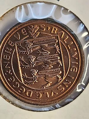 1971 Guernsey 1 New Penny  Coin Uncirculated • $0.99