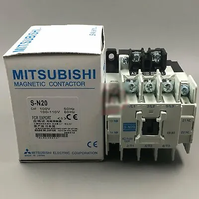 Mitsubishi S-N20 AC110V Contactor 1PC New Free Shipping SN20 • $72.09