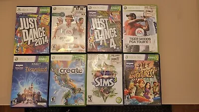 $1.99 • Buy 8 Game Xbox 360 Video Game Lot. Includes Sims 3 And More